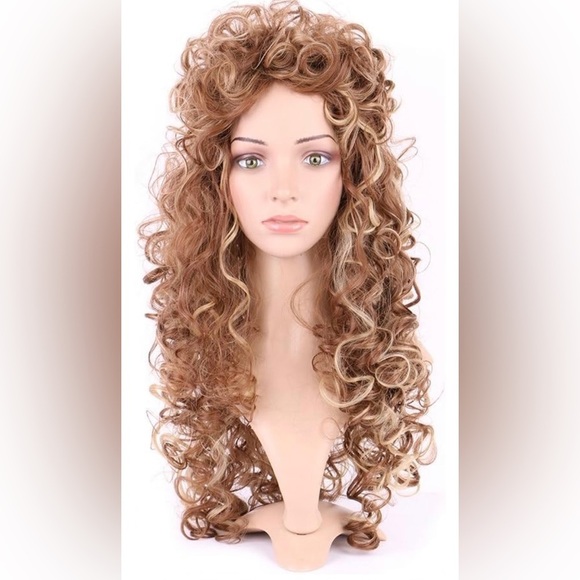 Other - Fluffy Long Hair Blonde Wig